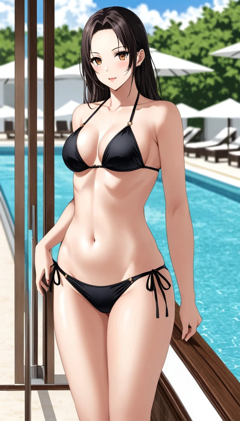 Mei AI girlfriend, anime art style