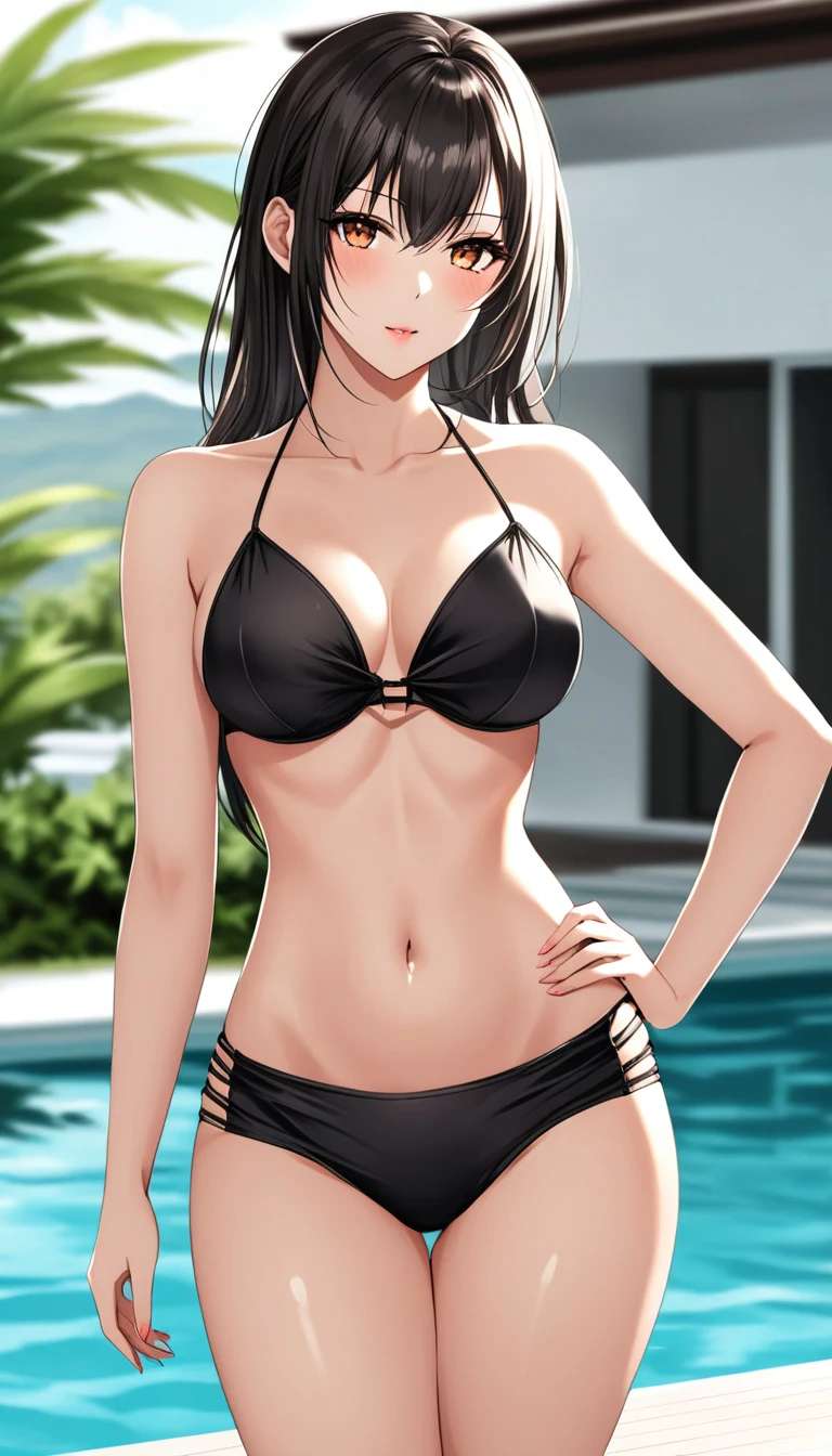 Anjali AI girlfriend, anime art style
