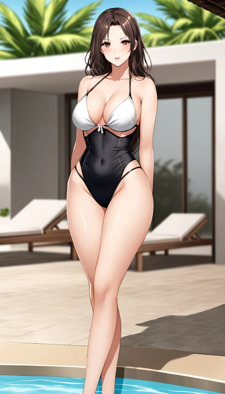 Valentina AI girlfriend, anime art style
