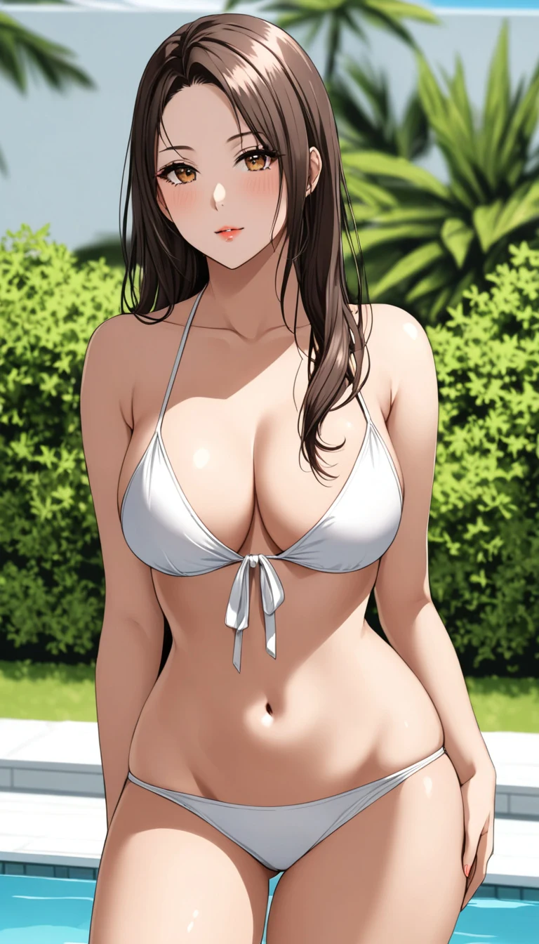 Bianca AI girlfriend, anime art style