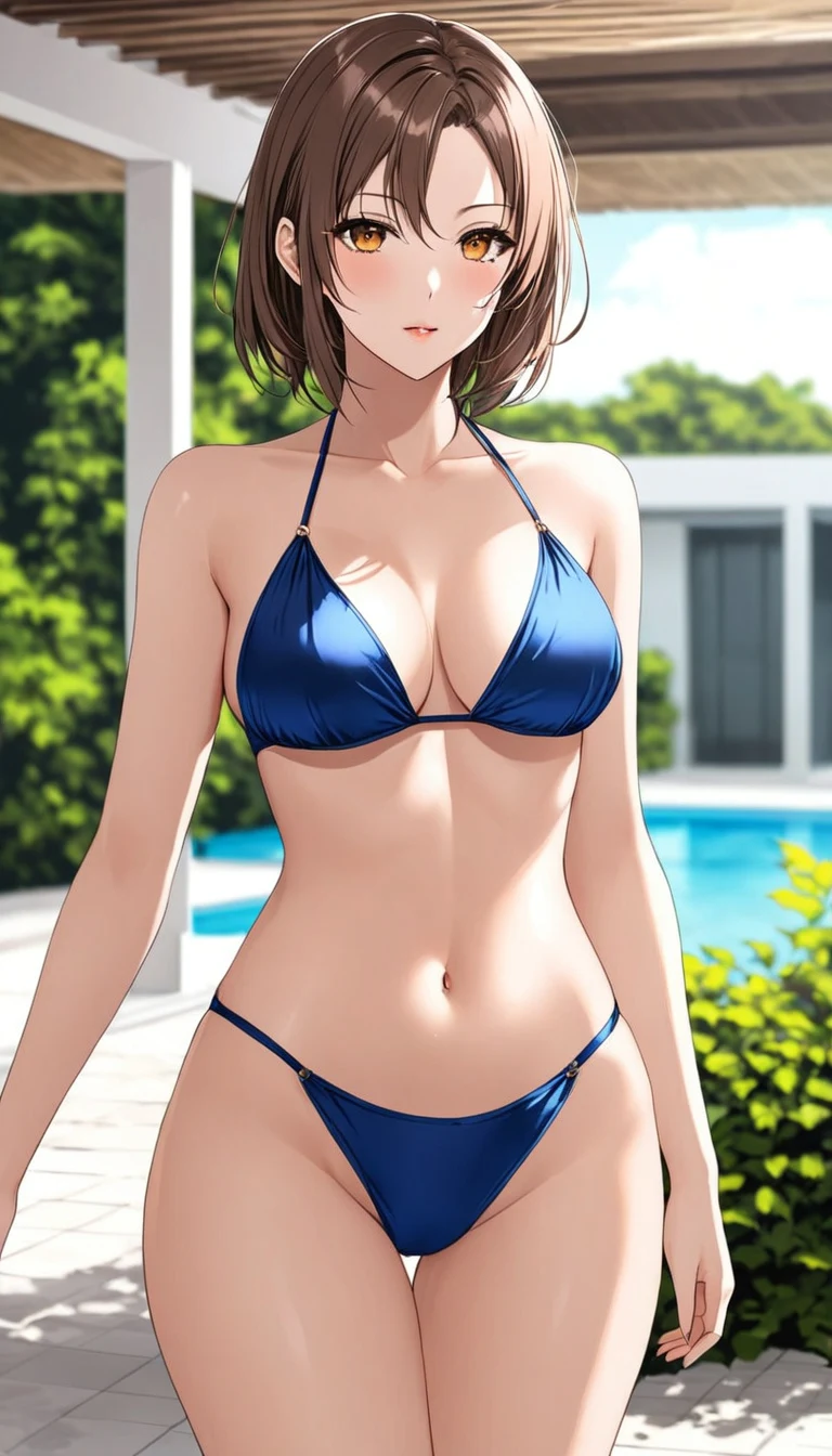 Morgan AI girlfriend, anime art style