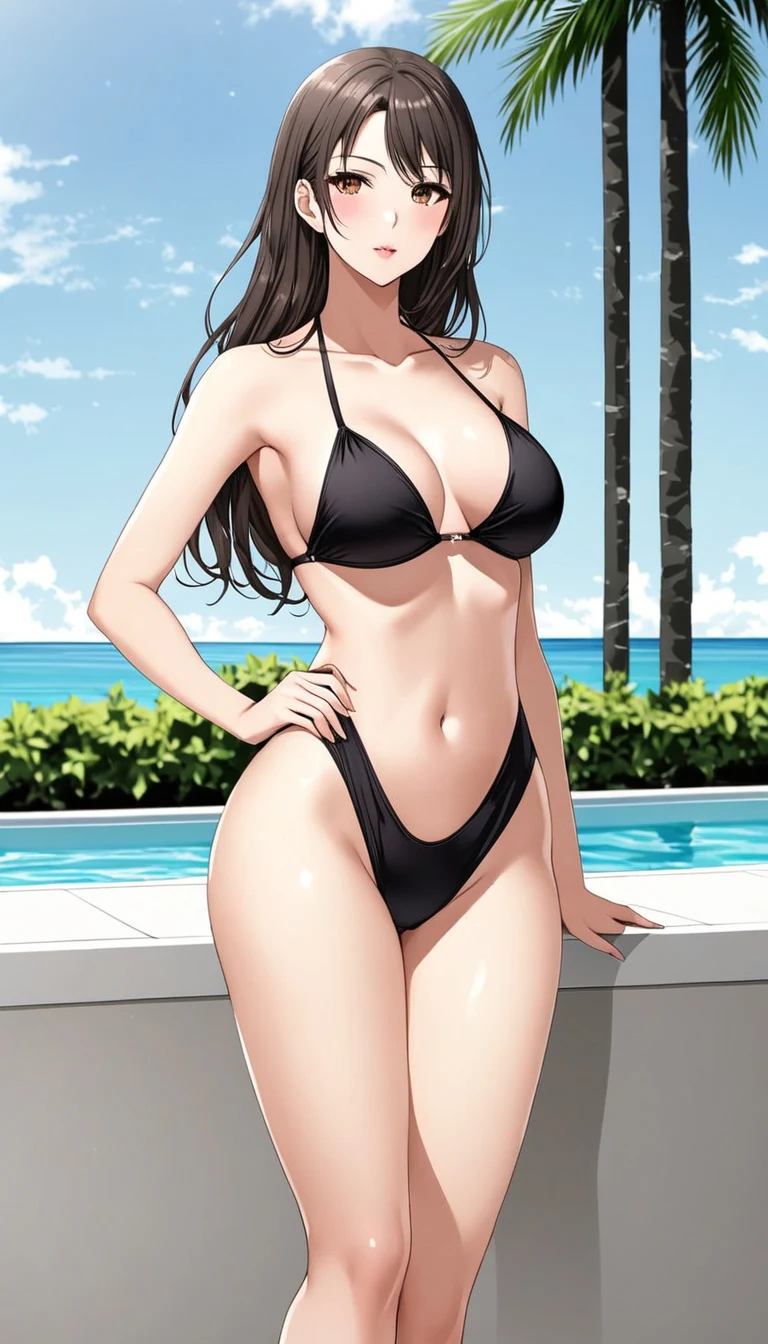 Antonella AI girlfriend, anime art style