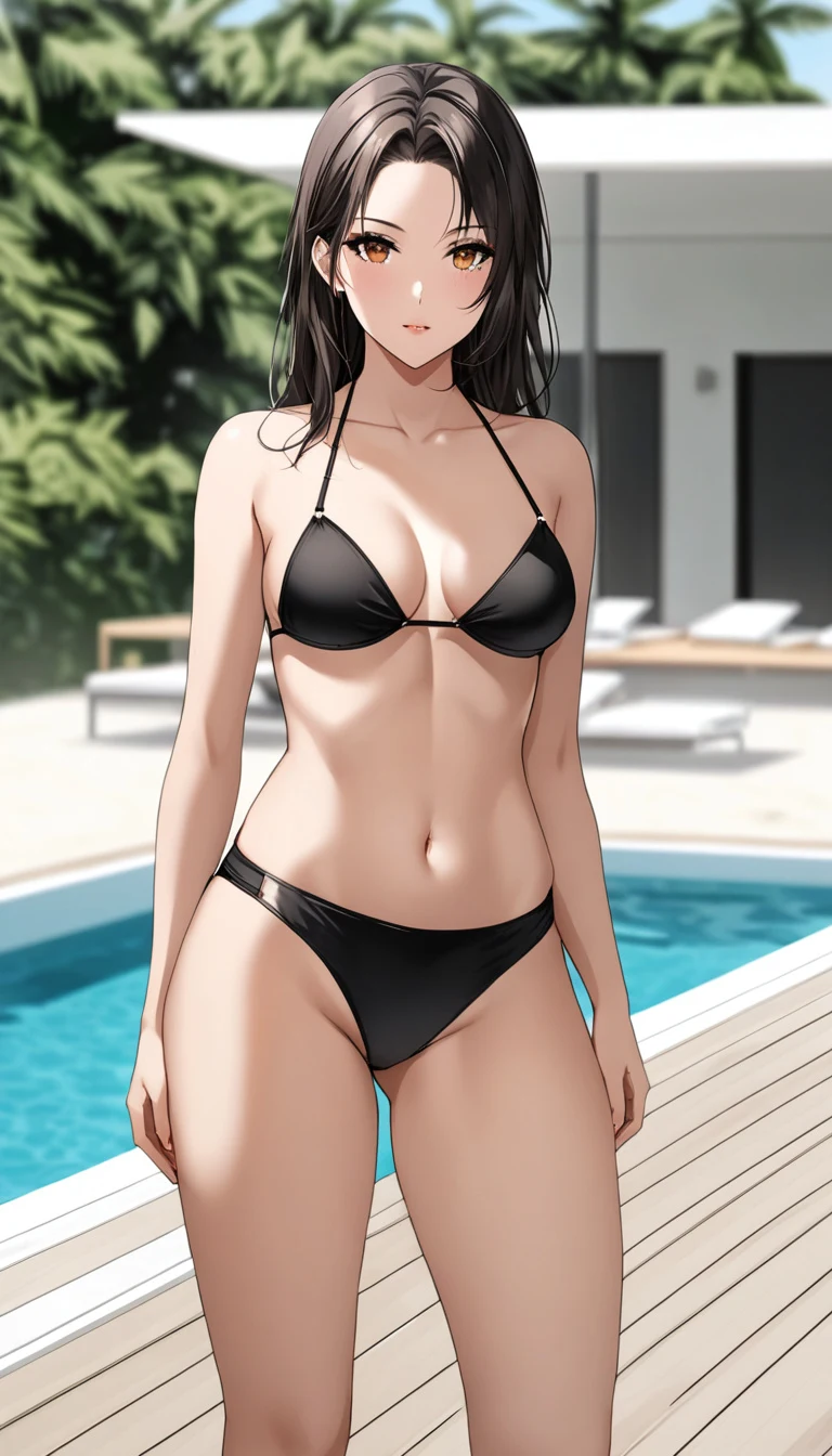 Rosario AI girlfriend, anime art style