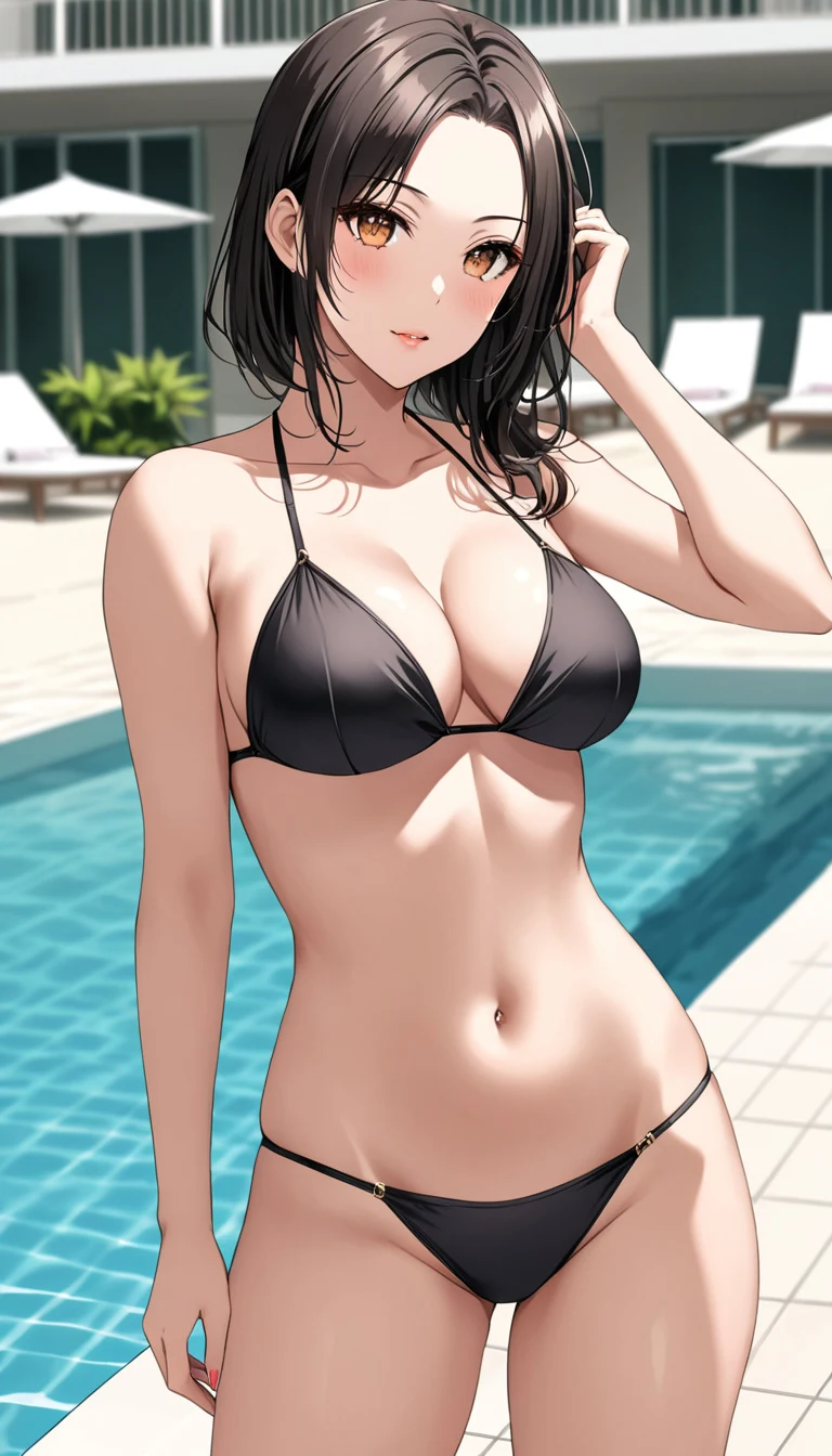 Hana AI girlfriend, anime art style