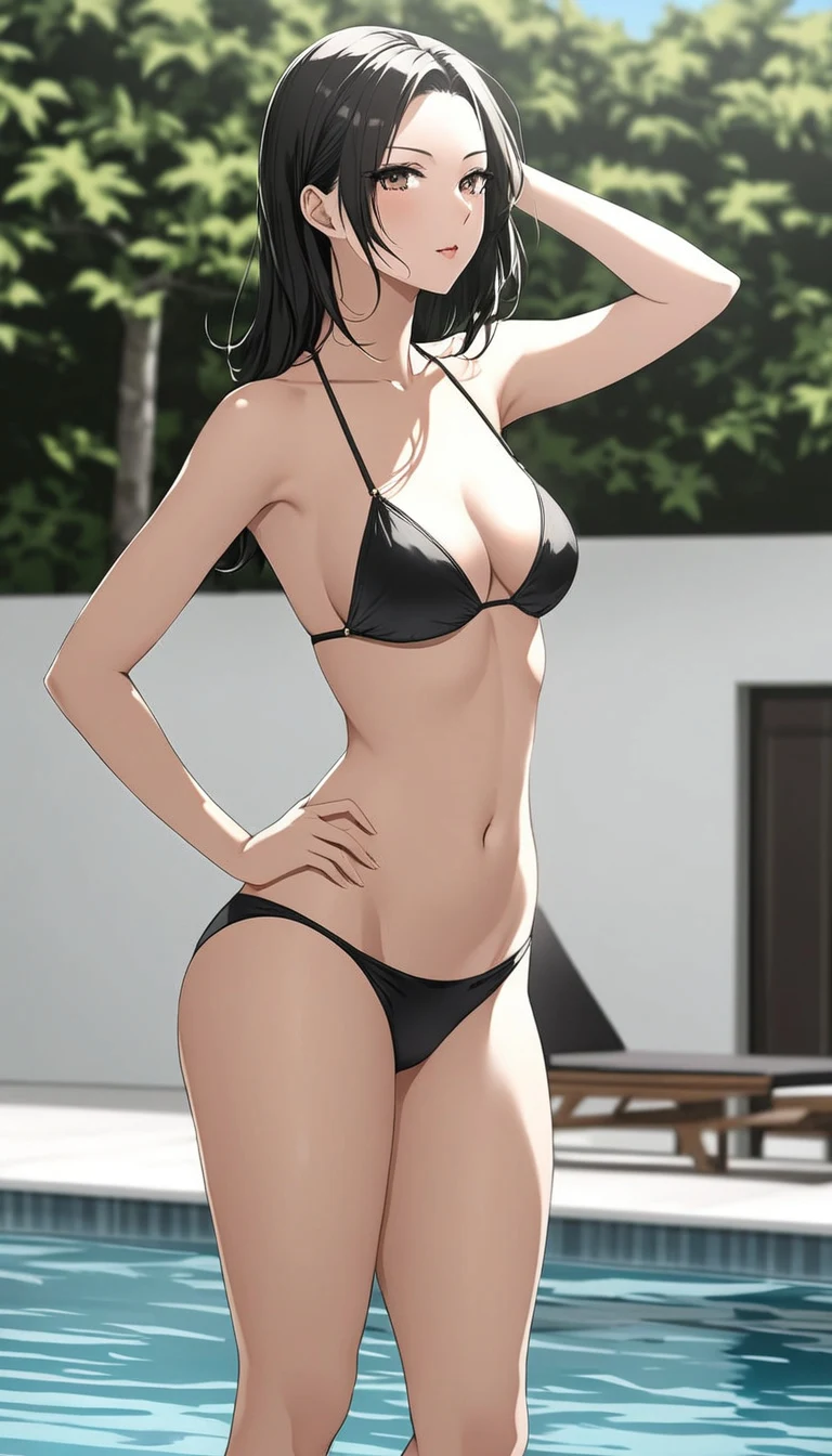 Siti AI girlfriend, anime art style