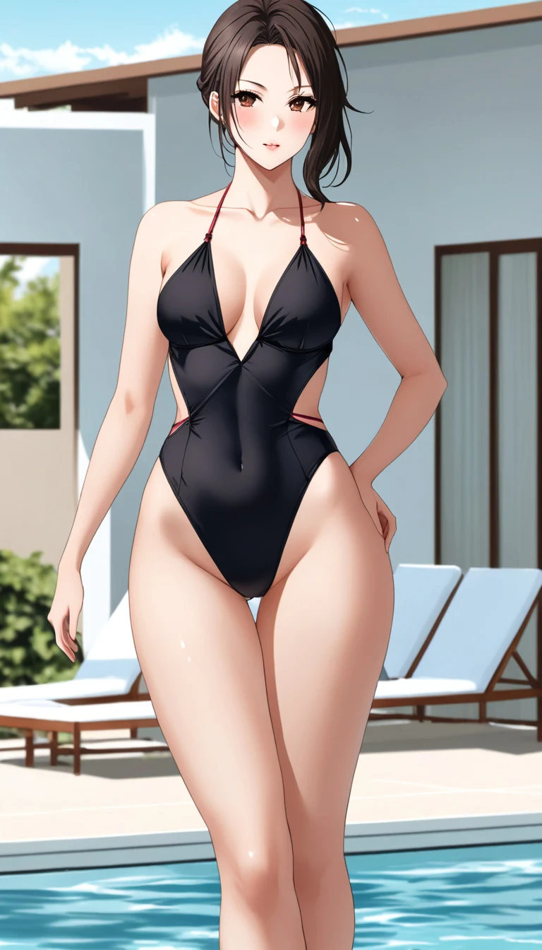 Yuina AI girlfriend, anime art style