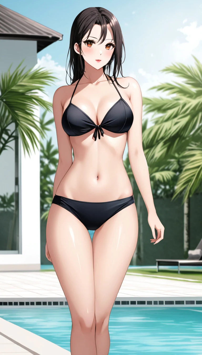 Jia AI girlfriend, anime art style