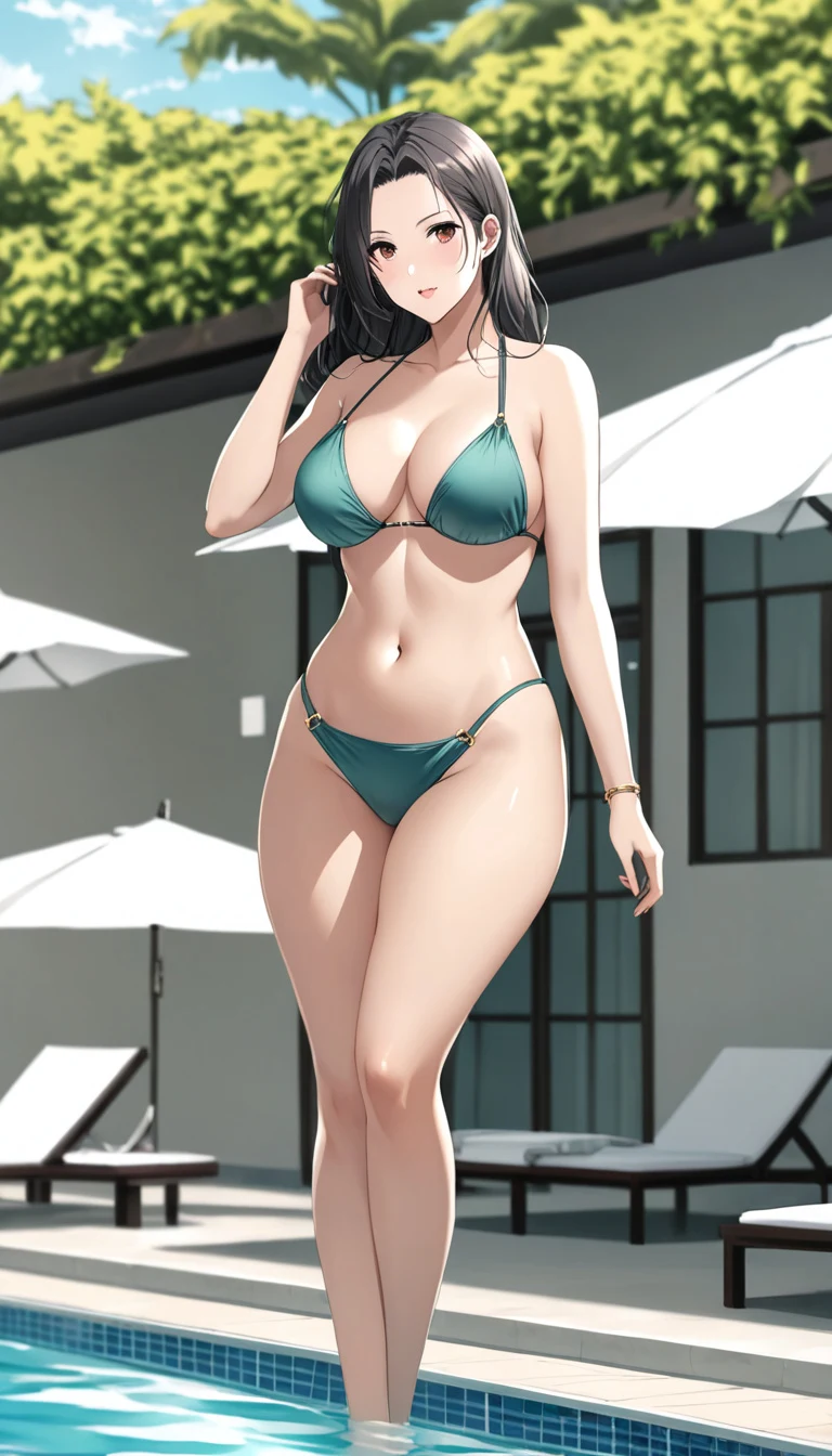 Rosalind AI girlfriend, anime art style