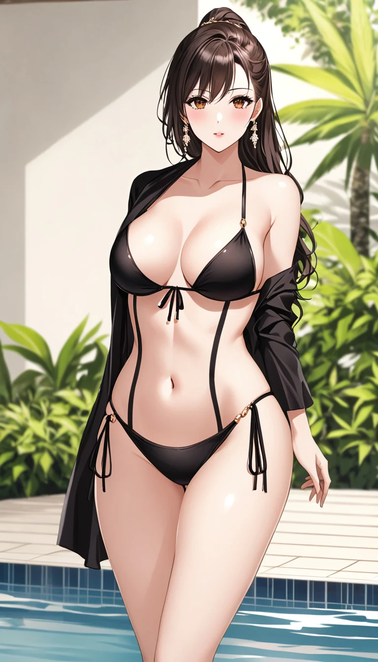 Giulia AI girlfriend, anime art style