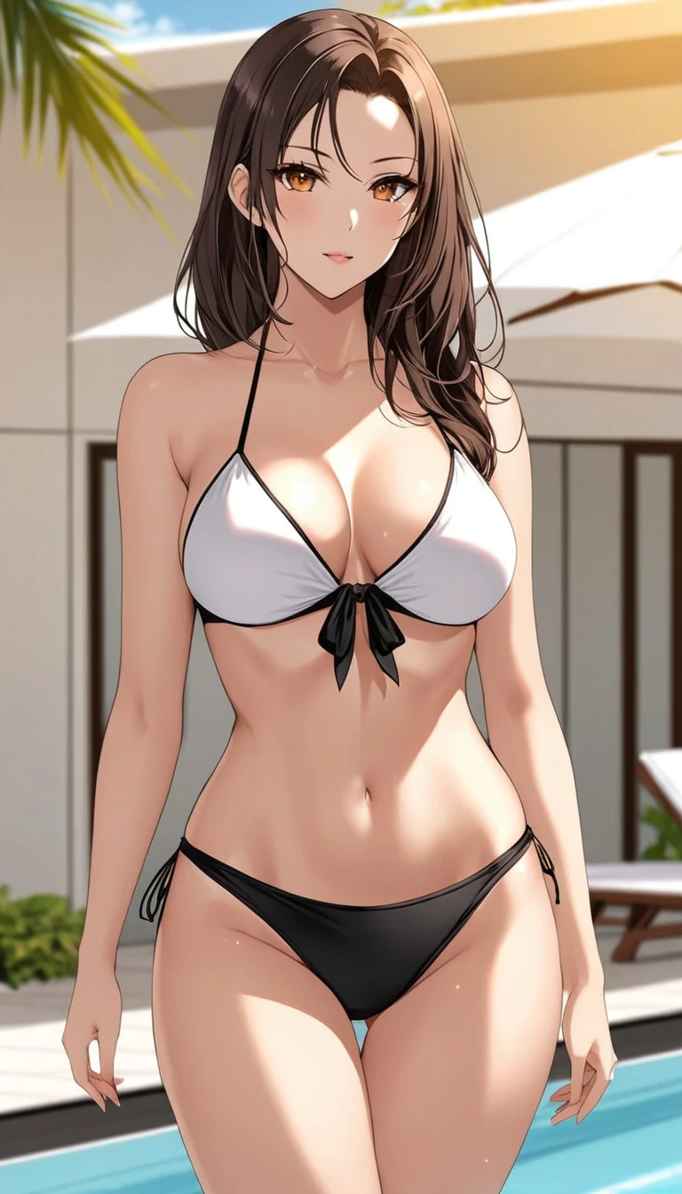 Eleni AI girlfriend, anime art style