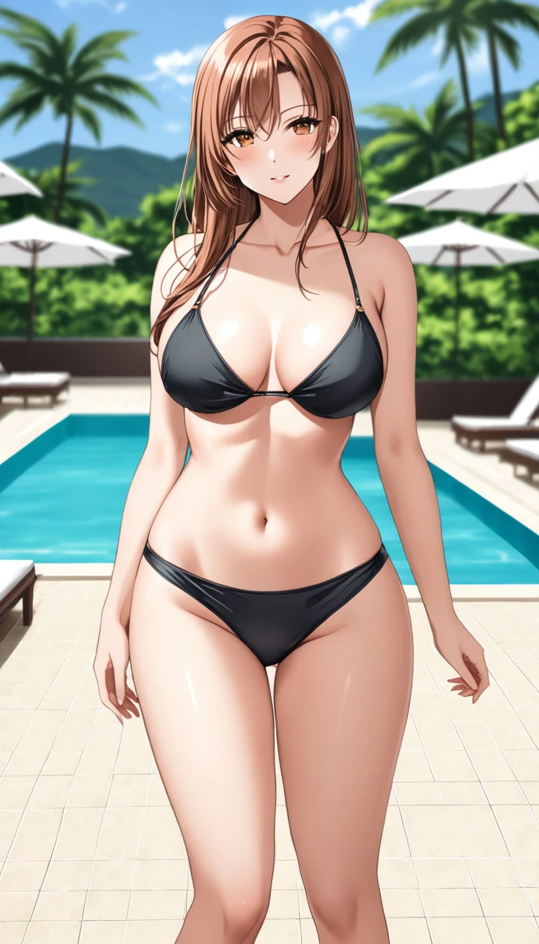 Tereza AI girlfriend, anime art style