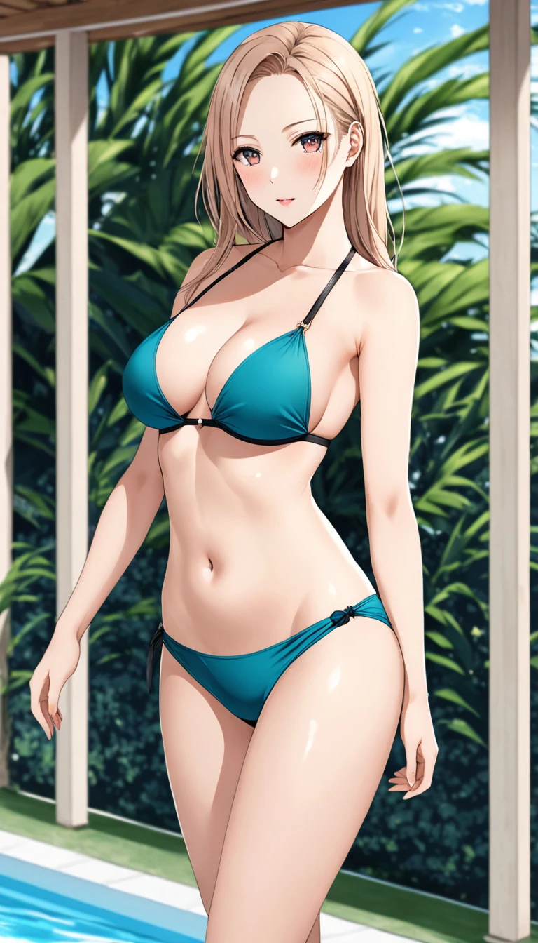 Anouk AI girlfriend, anime art style