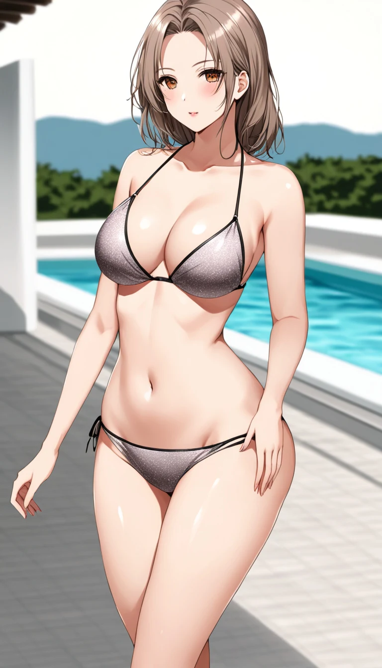 Camille AI girlfriend, anime art style