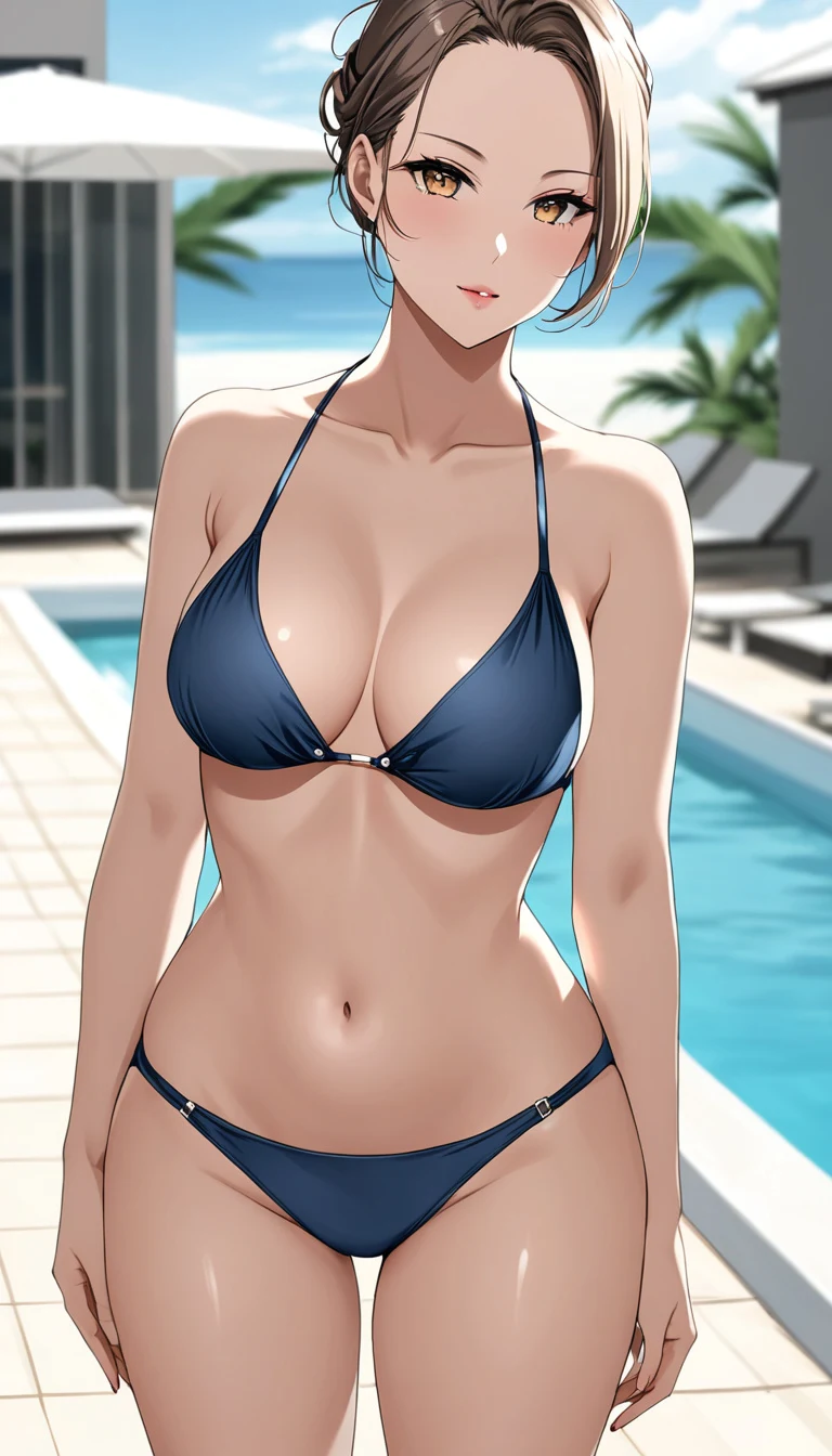 Helena AI girlfriend, anime art style