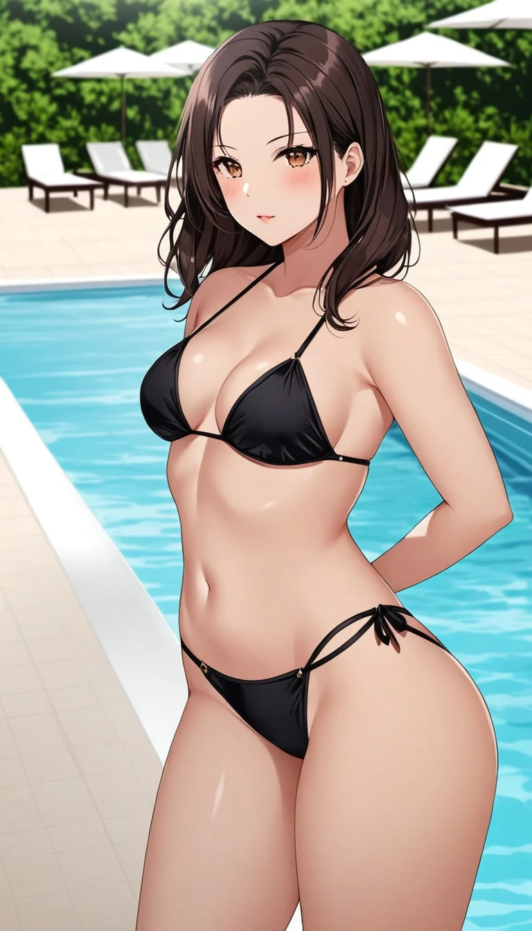 Zofia AI girlfriend, anime art style