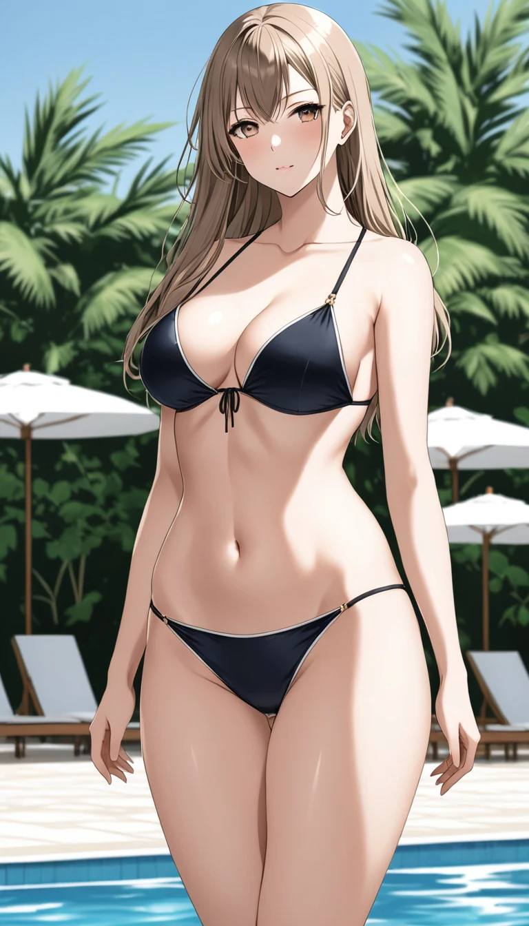 Astrid AI girlfriend, anime art style