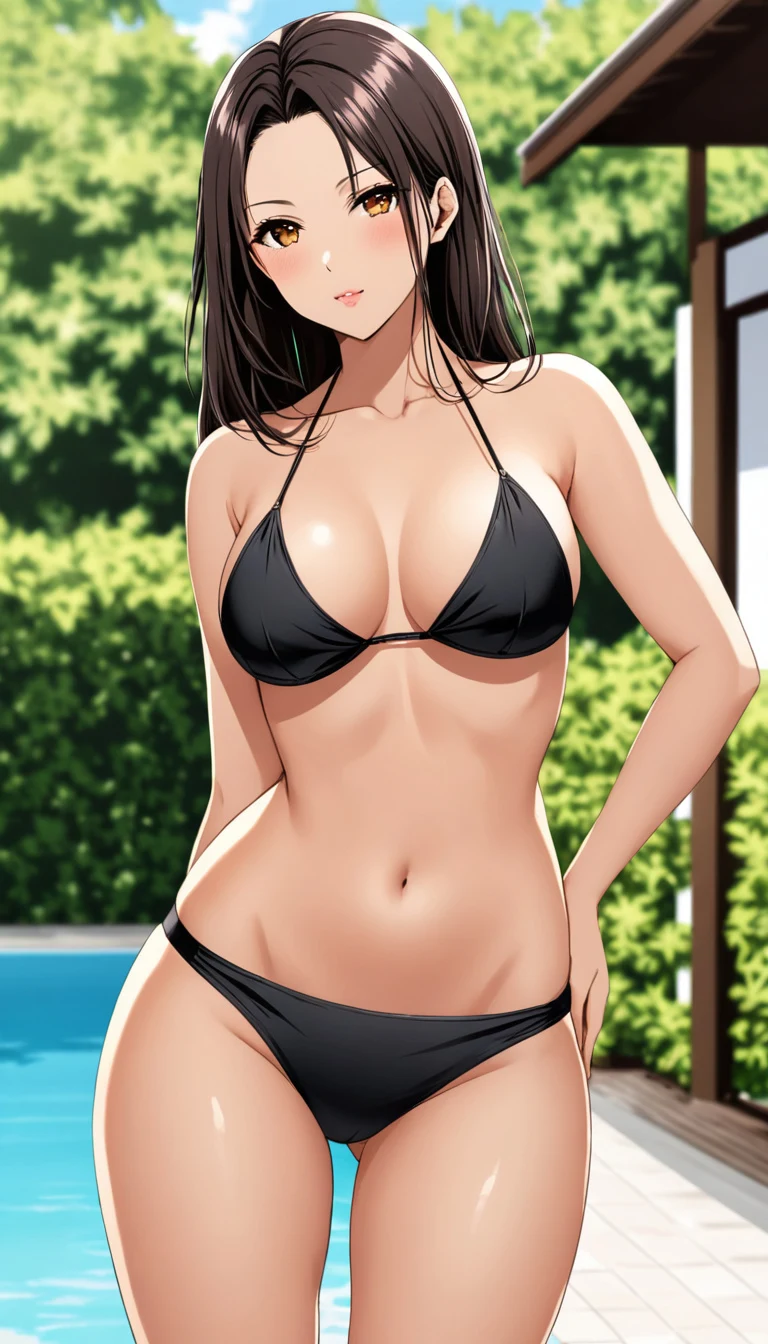 Élodie AI girlfriend, anime art style