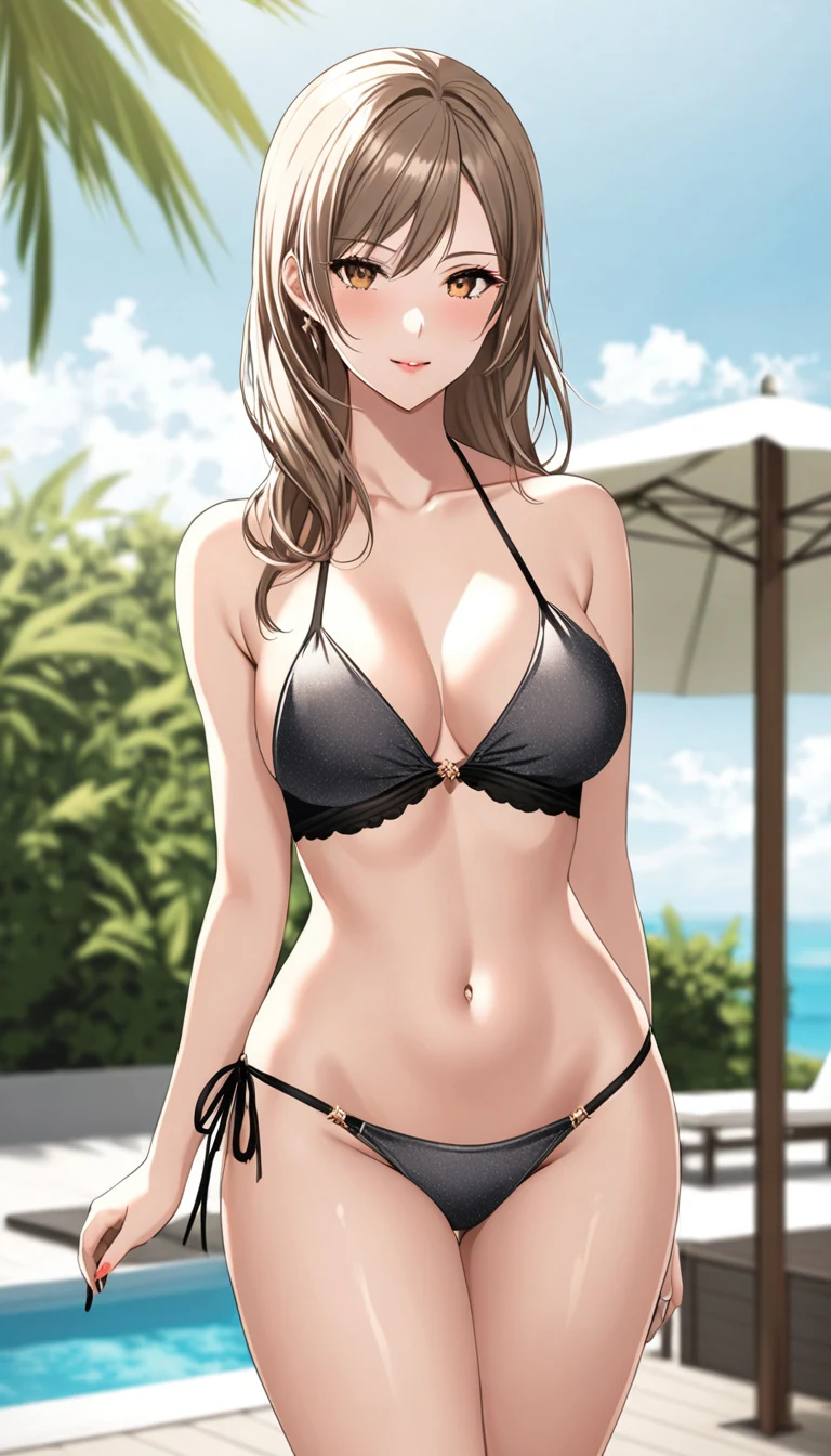 Yelena AI girlfriend, anime art style