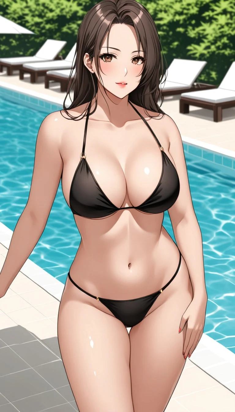 Tamar AI girlfriend, anime art style