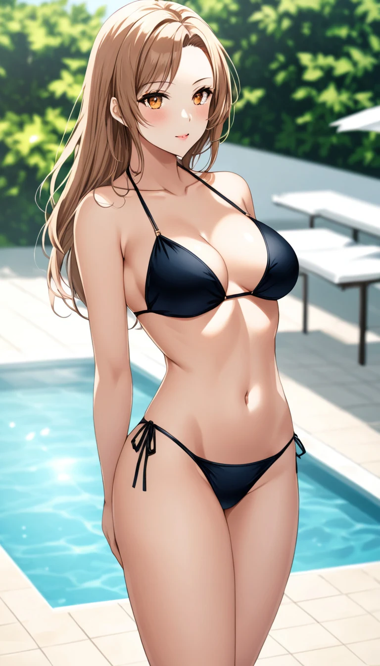 Sienna AI girlfriend, anime art style