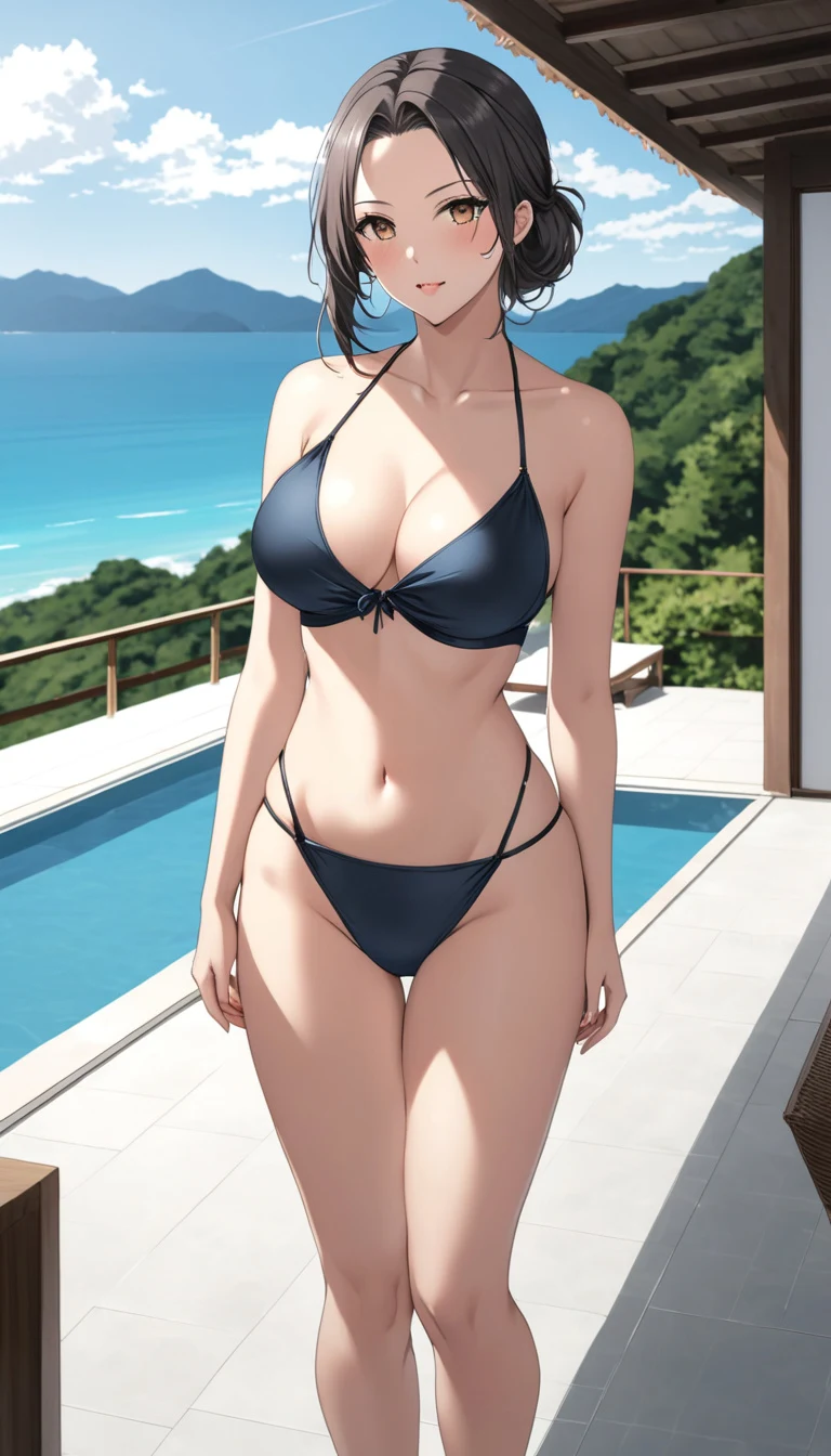 Sopiko AI girlfriend, anime art style