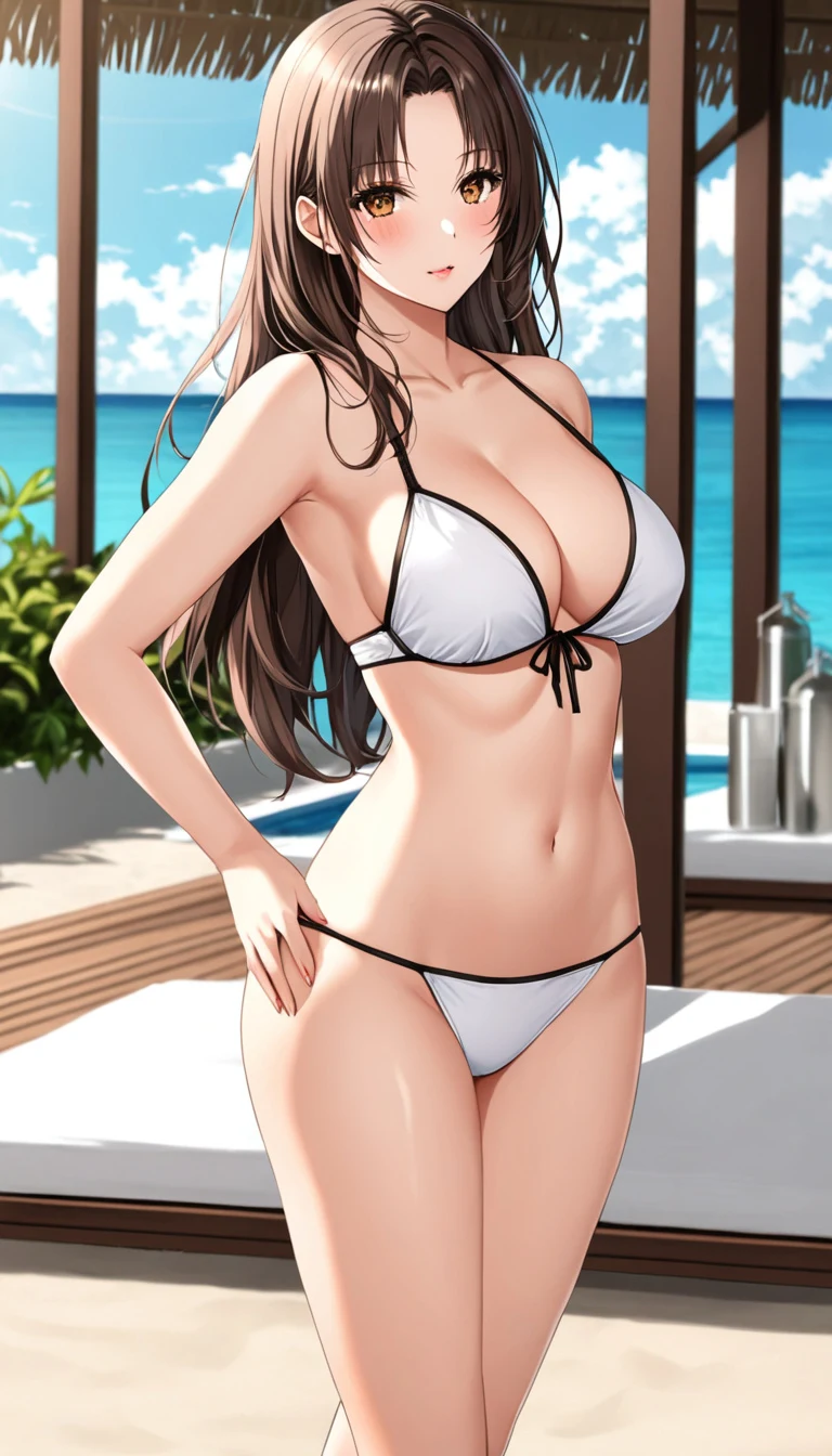 Juno AI girlfriend, anime art style