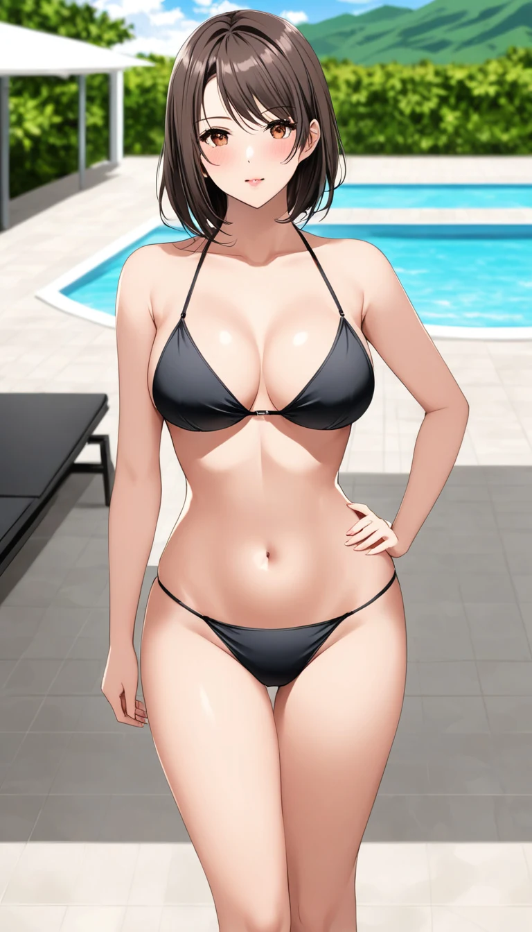 Yuki AI girlfriend, anime art style